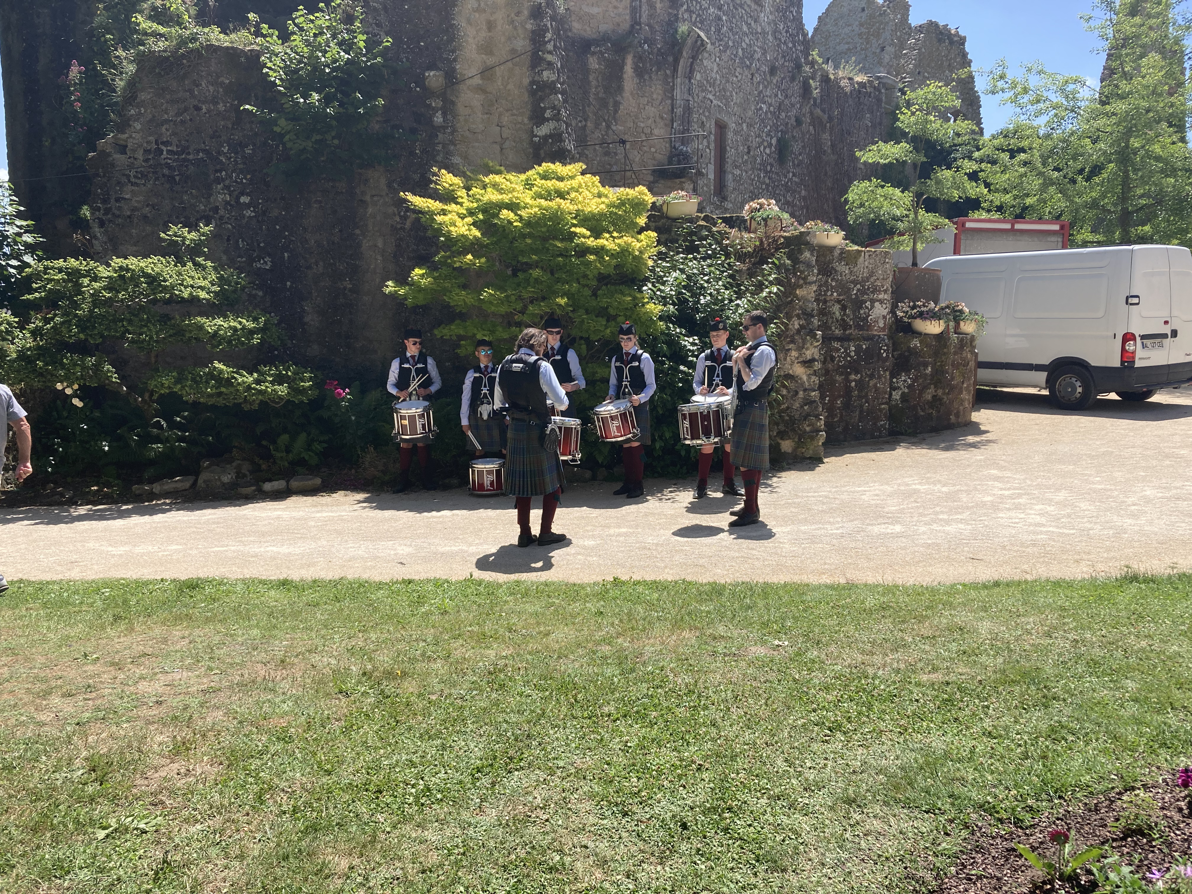 Stockbridge Pipe Band - Bressuire, France, June 2022